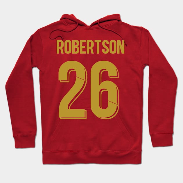 Andrew Robertson  Prem winner Gold Hoodie by Alimator